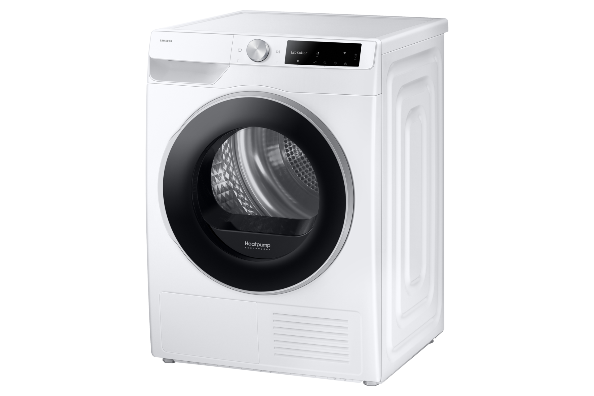 Laundry Dryer with A Energy Efficiency Rating and AI Dry+ R-Perspective White 