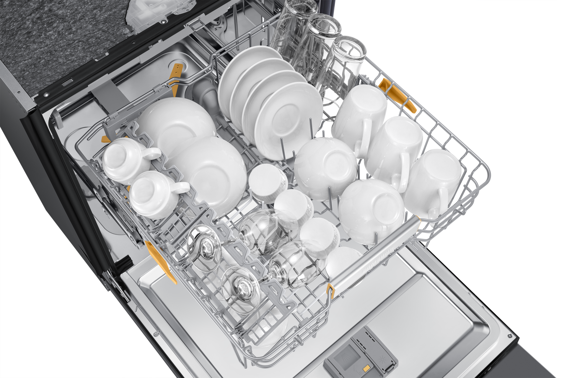 DW7700B Built In Dishwasher with Energy Efficiency and WaterJet Clean™ Detail2 Gray 