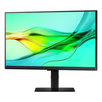 24"/27"/32" ViewFinity S6 S60UD QHD Monitor Swivel1 Black 