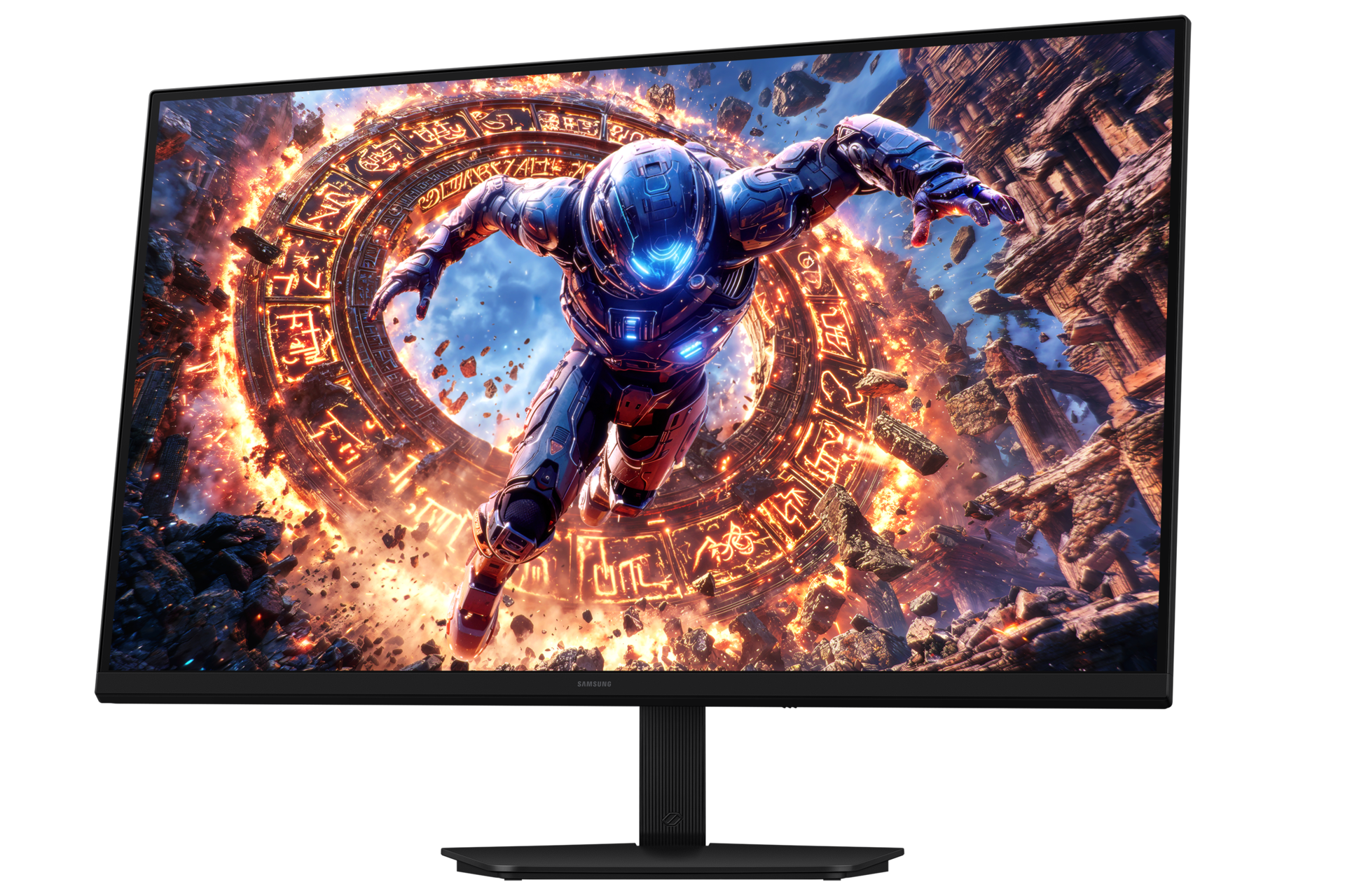 32 collu Odyssey G8 G80HS 6K 165 Hz / 3K 330 Hz spēļu monitors LS32HG802ESXEN Swivel1 Black 