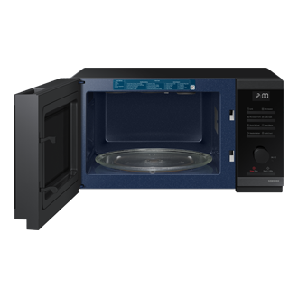 MW4000D Grill/Solo MWO With Grill Fry and Bread Defrost Front-Open1 Black 