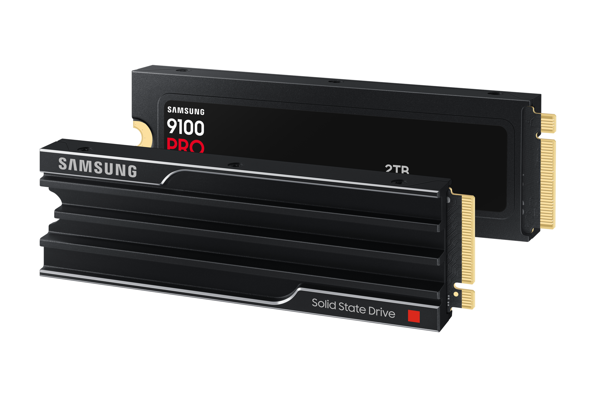 9100 PRO with Heatsink NVMe M.2 SSD R-Perspective-Set Black 