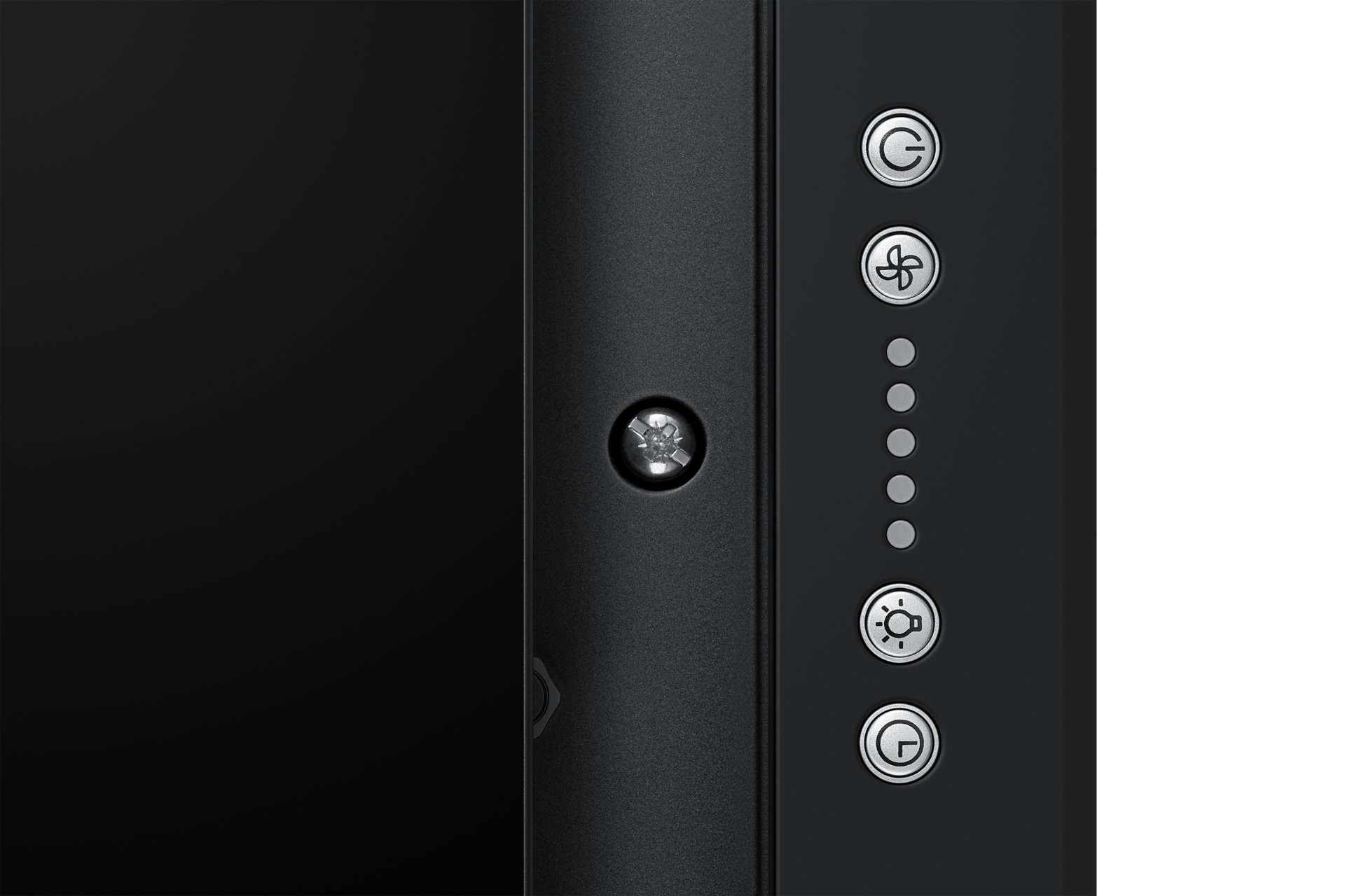 52cm NK4500FM Hood with Power Ventilation System (650 CFM) and Sleek & Concealed Design Detail-Display-Focos-L- Black 