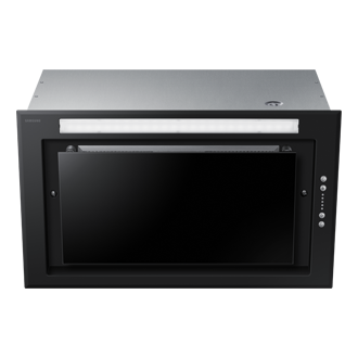 52cm NK4500FM Hood with Power Ventilation System (650 CFM) and Sleek & Concealed Design Dynamic Black 