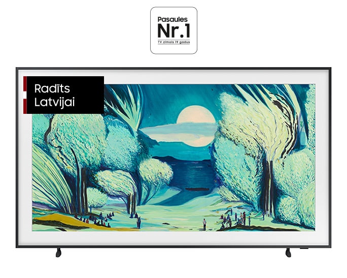 43" The Frame 4K Samsung Vision AI Smart TV (2025) Melnā