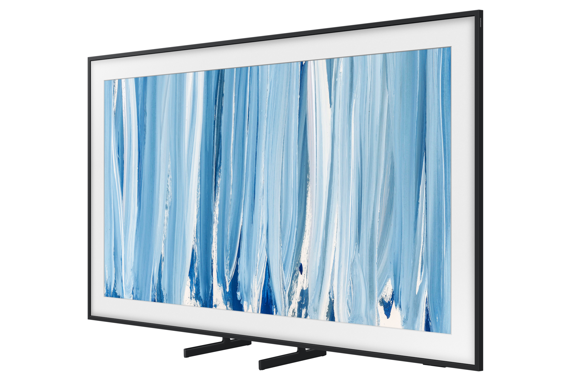 The Frame Pro LS03HW 4K Samsung Vision AI Smart TV (2026) R-Perspective3 Black Modern Frame Design with Wireleess One Connect