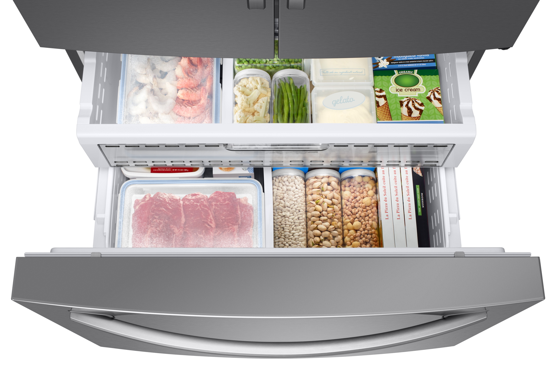 freezer Titanium Silver