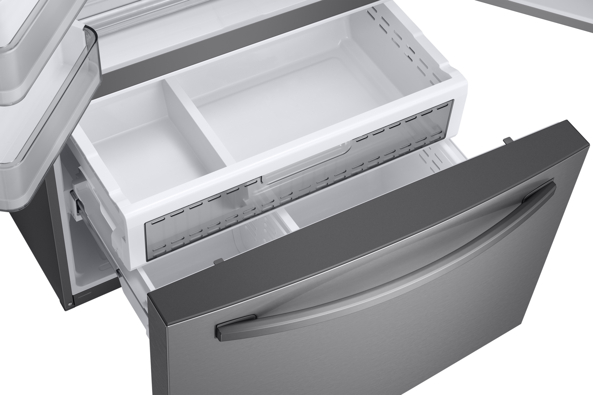 freezer-open Titanium Silver
