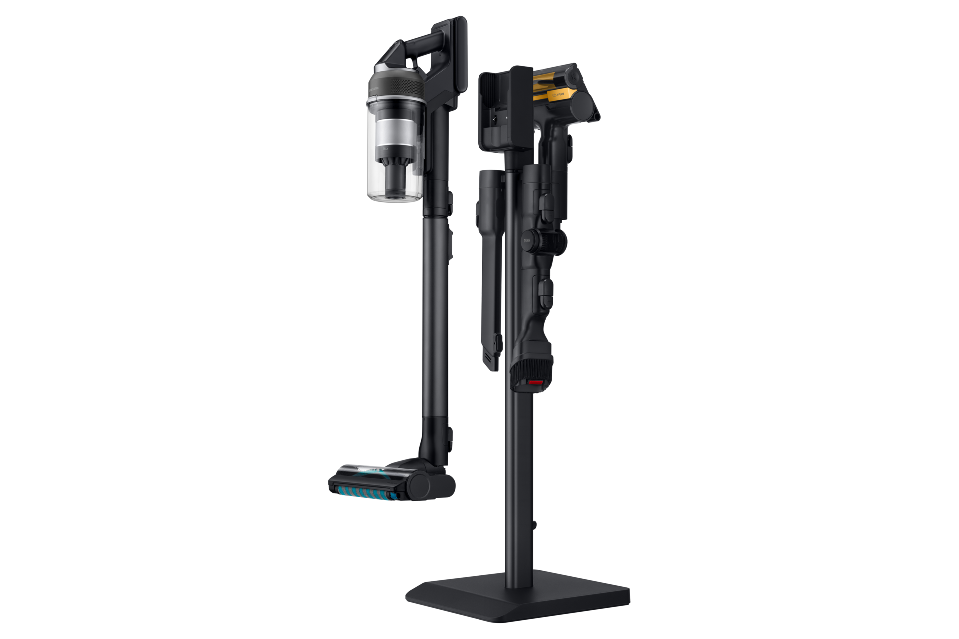 Jet 95S Stick Vacuum Cleaner 280W / 60min 2.49kg with the Slim LED Brush Dynamic7 Soapstone Charcoal 