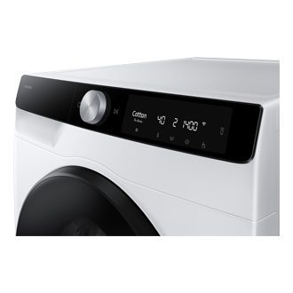 11kg WD6400D Combo with SmartThings AI Energy Mode and AI Ecobubble™ Panel-Control1 White 