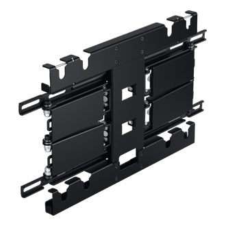Full Motion Slim Wall Mount L-Pers Black 