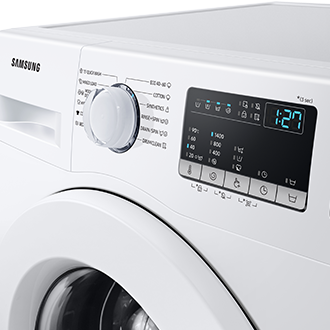 WW4000T (WW70T4020CH/EO) Front loading Washer with Hygiene Steam, Digital Inverter Technology, Drum Clean Panel-Control-1 White 