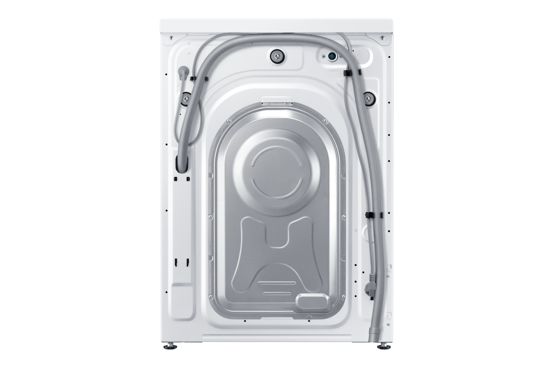 WW4000T (WW70T4020CH/EO) Front loading Washer with Hygiene Steam, Digital Inverter Technology, Drum Clean Back White 