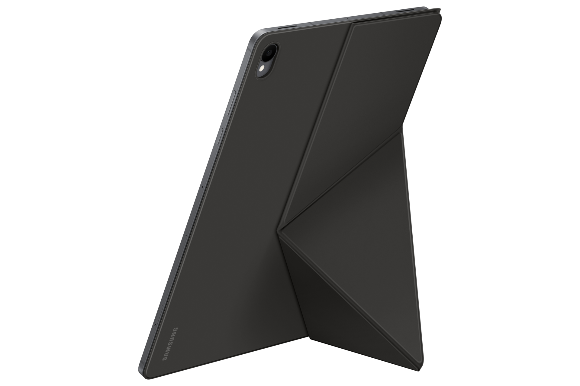 Book Cover for Galaxy Tab S12+ P-2-Way-Viewing Black 