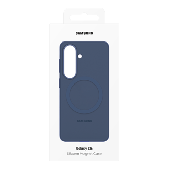 Galaxy S26 Силиконска магнетна футрола Package Blue Violet 