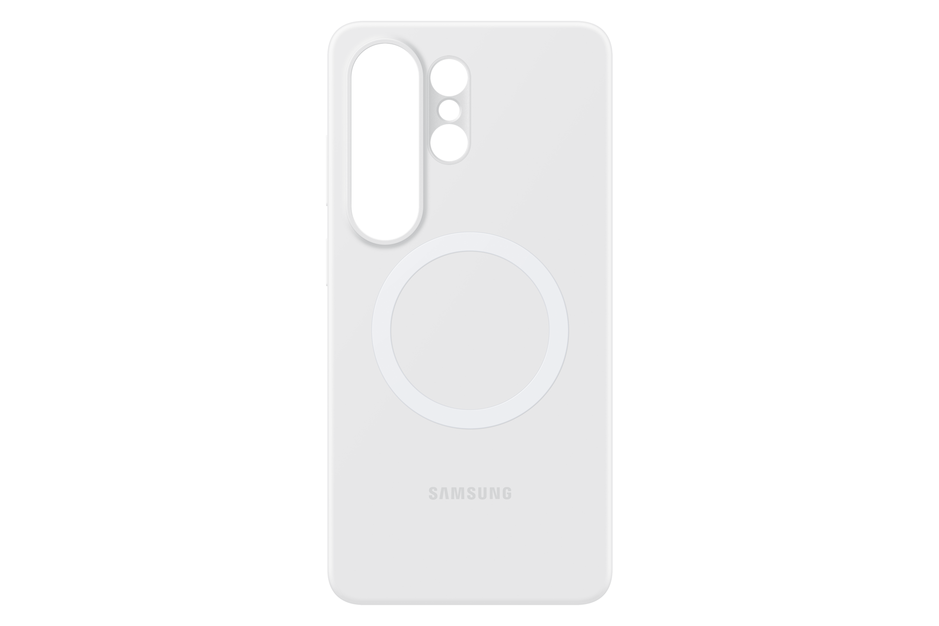 Galaxy S26 Ultra Силиконска магнетна футрола Front2 White 
