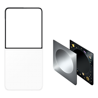 Galaxy Z Flip8 Flipsuit Case Set-Cut Black 