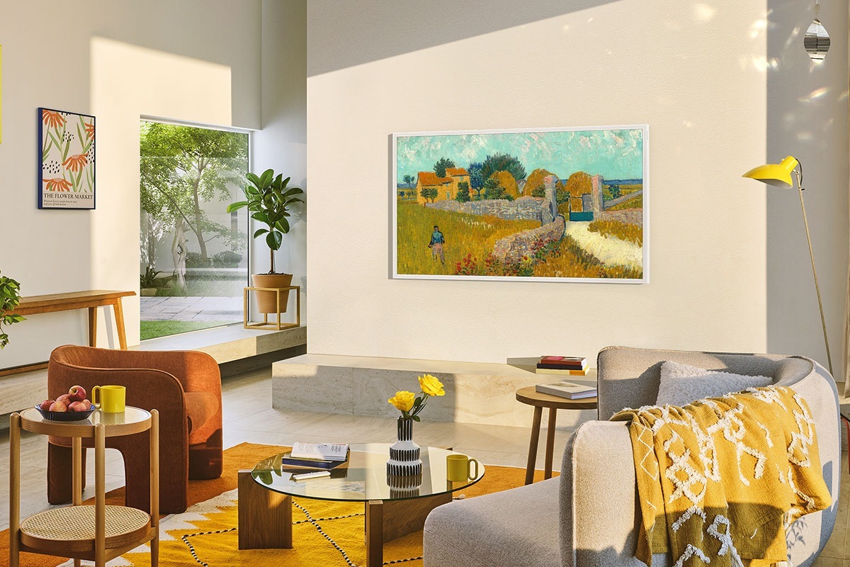 50" The Frame 4K Samsung Vision AI Smart TV (2025) Црна