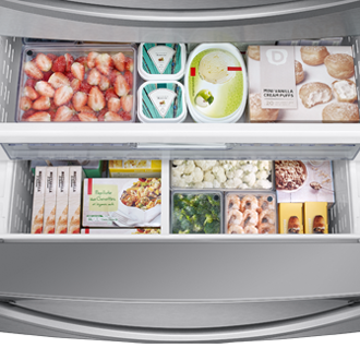 freezer silver