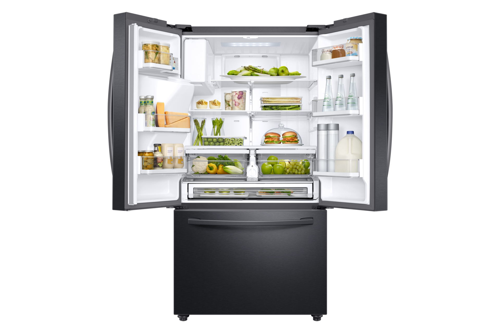 front-open-with-food Black