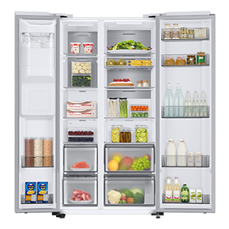 front-open-with-food White