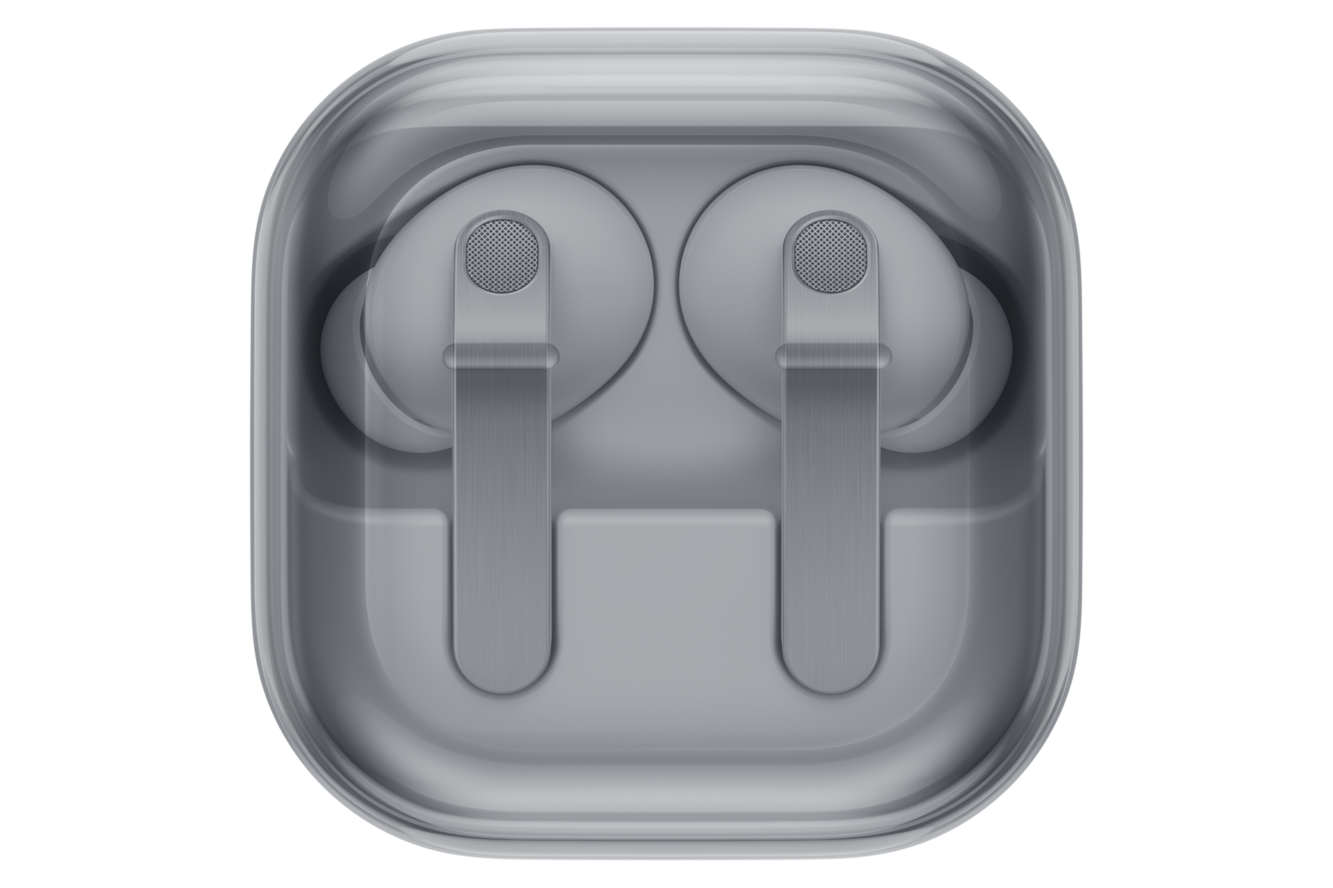 Galaxy Buds4 Pro Case-Closed White 