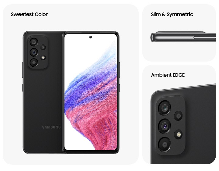 Galaxy A53 5G awesome-black 256 GB | Samsung Myanmar