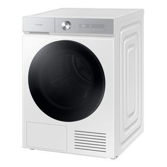 10 kg capacity clothes dryer with AI Dry feature R-Perspective White 