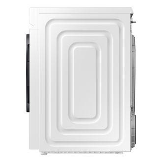 10 kg capacity clothes dryer with AI Dry feature R-Side White 