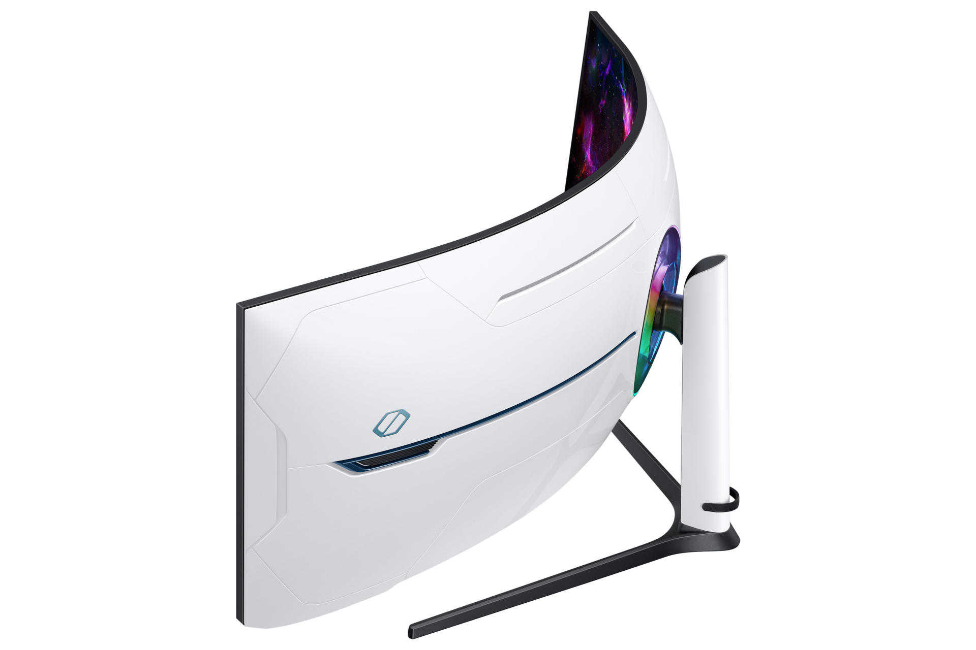 57" Odyssey Neo G9 G95NC Back-Dynamic-High White 