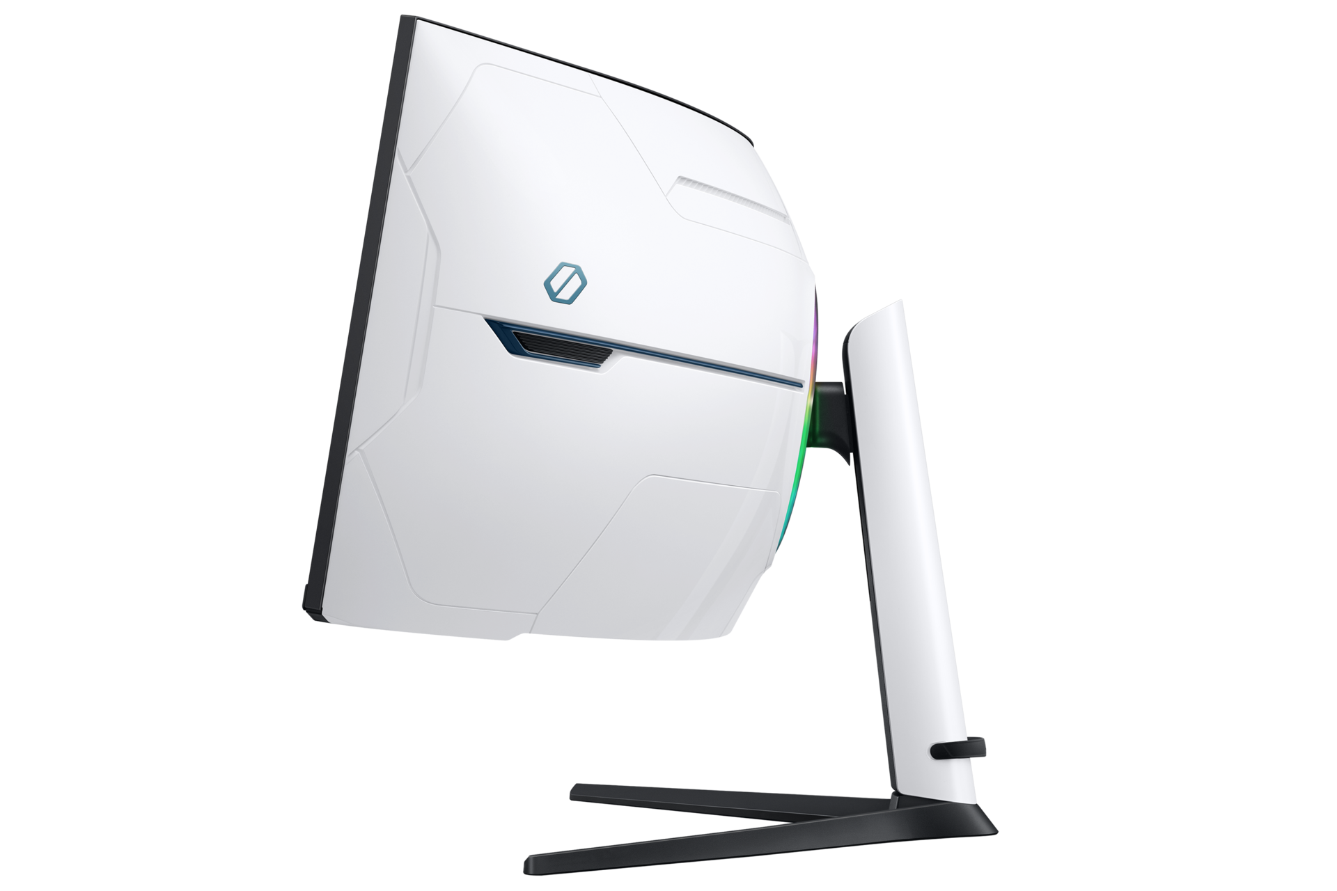 57" Odyssey Neo G9 G95NC Tilt-Backward White 