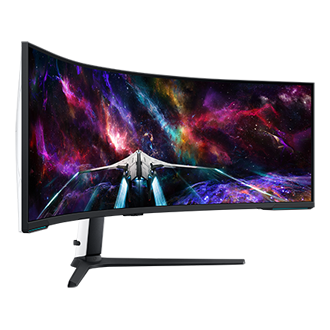 57" Odyssey Neo G9 G95NC L-Perspective White 