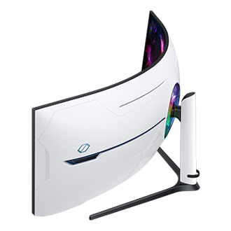 57" Odyssey Neo G9 G95NC Back-Dynamic-High White 