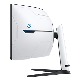 57" Odyssey Neo G9 G95NC R-Side White 