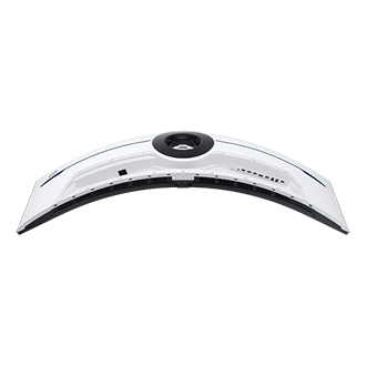 57" Odyssey Neo G9 G95NC Detail-Connectivity1 White 