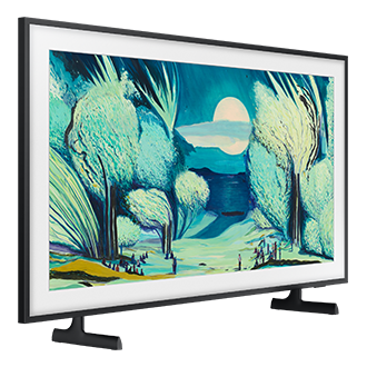The Frame 4K Samsung Vision AI Smart TV (2025) L-Perspective2 Black 