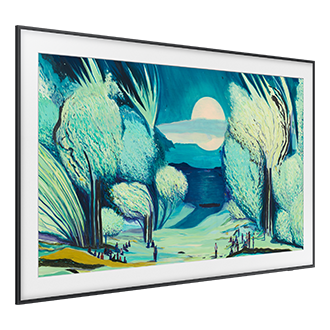 The Frame 4K Samsung Vision AI Smart TV (2025) L-Perspective3 Black 