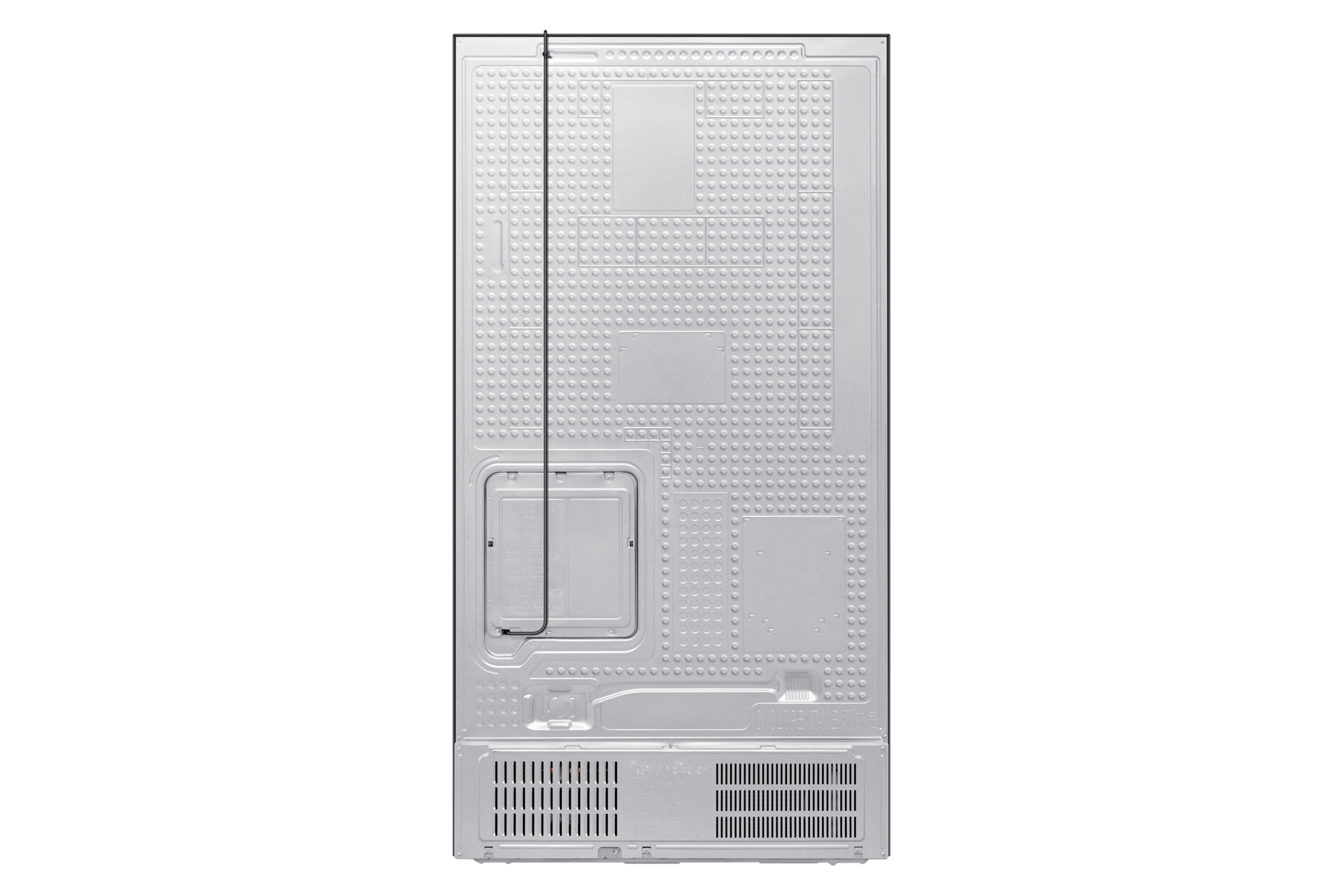 Bespoke AI Refrigerator SBS AI Energy mode Back Black Doi 