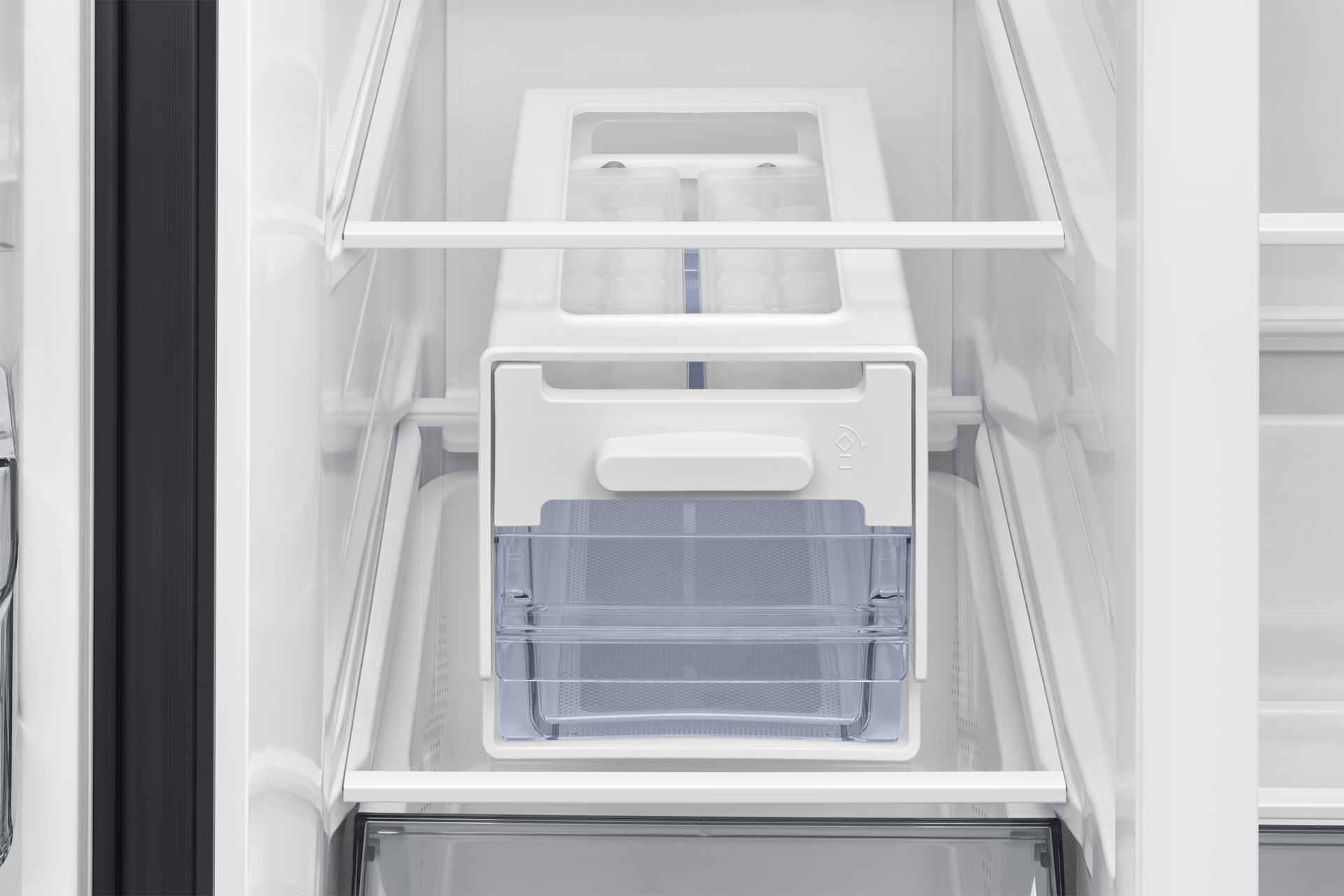 Bespoke AI Refrigerator SBS AI Energy mode Detail-IceMaker Black Doi 