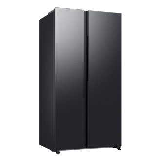 Bespoke AI Refrigerator SBS AI Energy mode L-Perspective Black Doi 