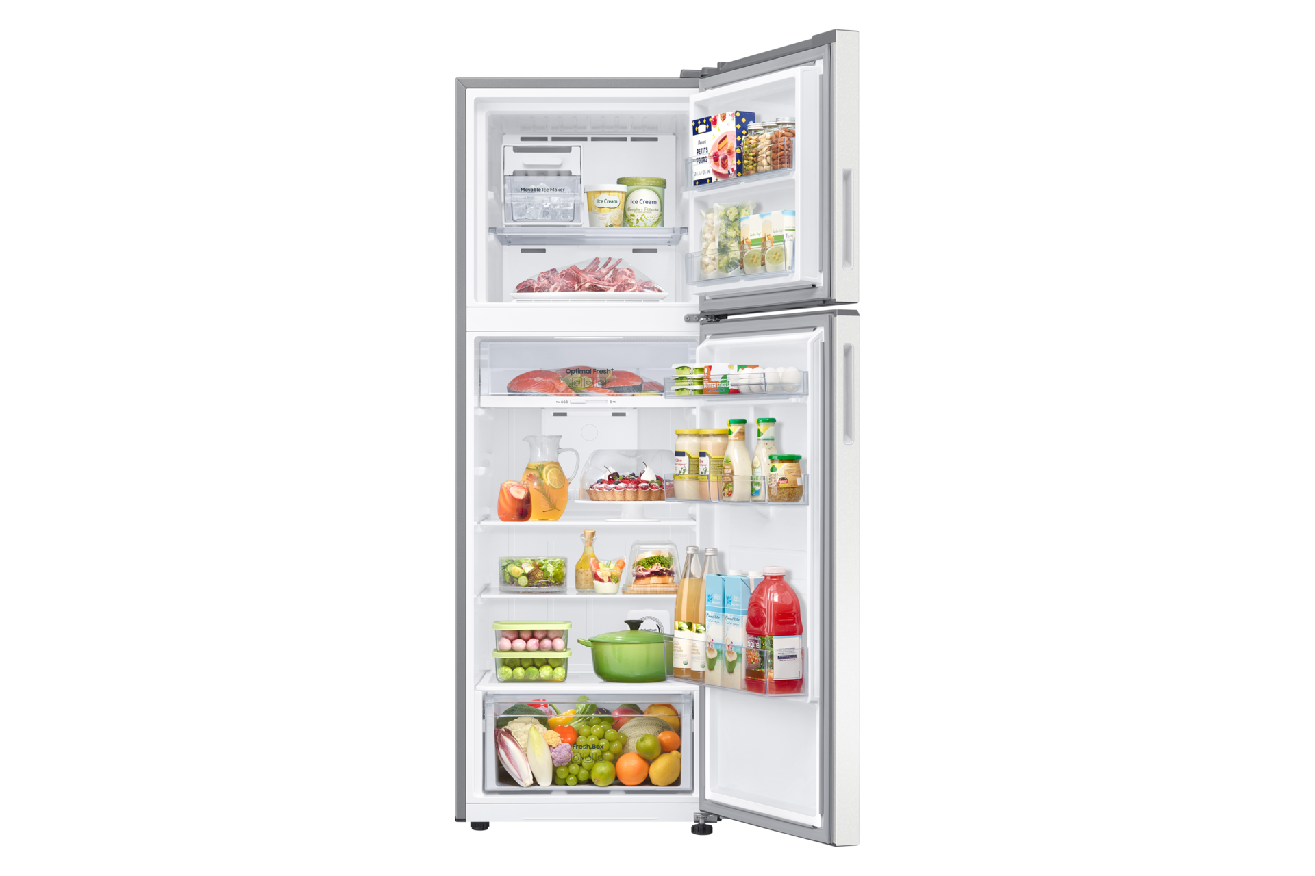 front-open-with-food Cotta White