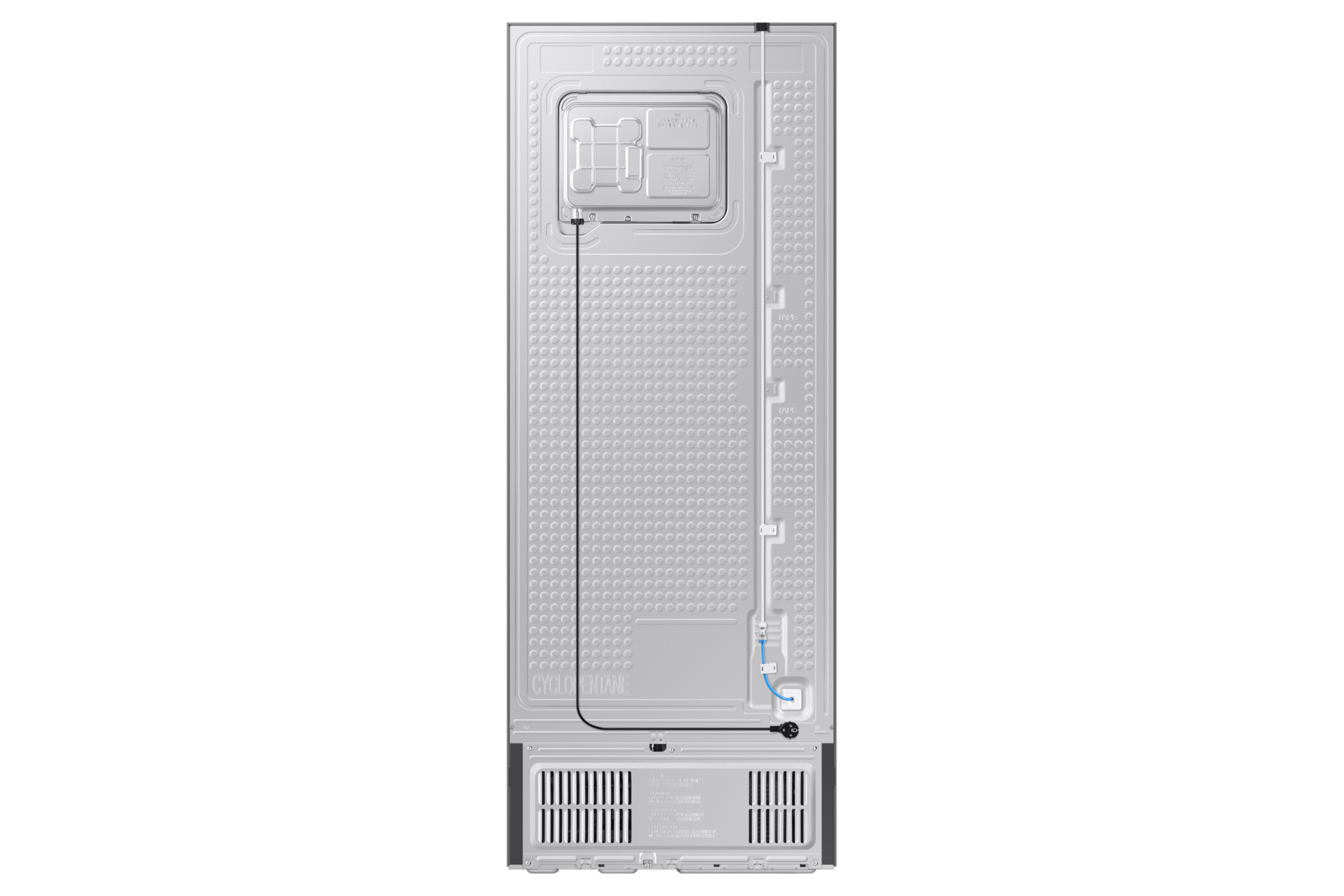 RT6300C Top Mount Freezer Refrigerators with Bespoke Design Back Clean Black 