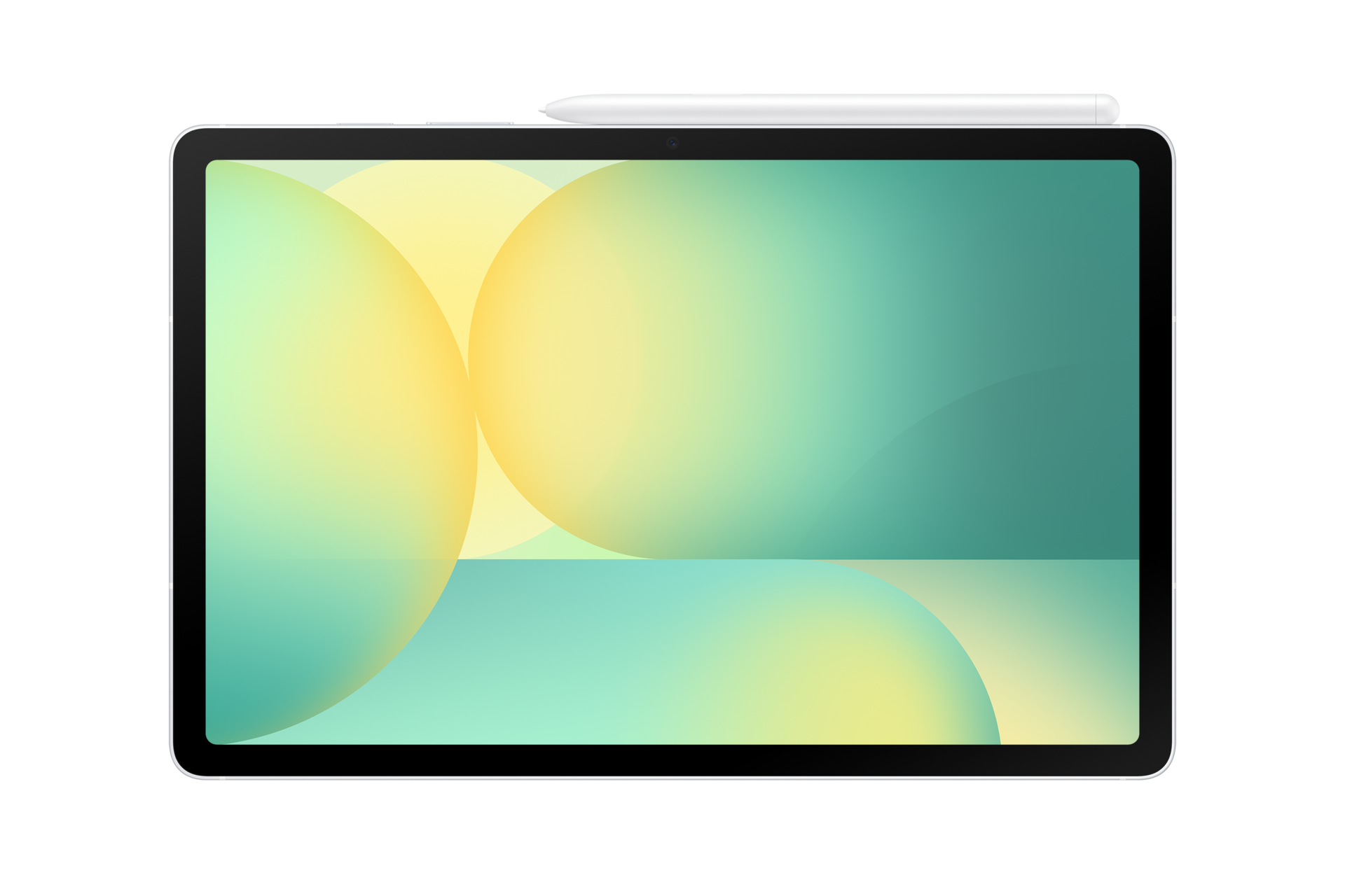 Galaxy Tab S10 FE Wi-Fi Front-with-S-Pen Silver 