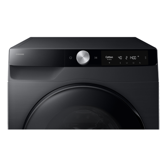 Washing machine and dryer with AI EcoBubble+ᵀᴹ, 12/7 kg capacity Panel-Control-2 Black 