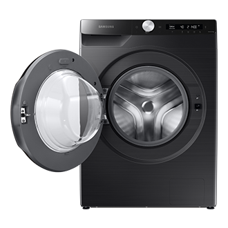 Front-load washing machine with EcoBubble™ and AI Energy Mode, 13 kg capacity Front-Open Black 