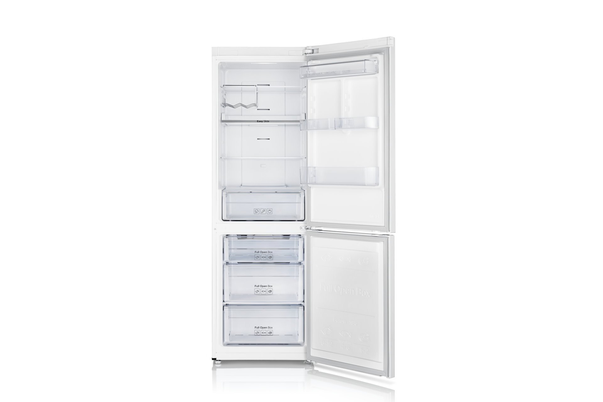 front-open White
