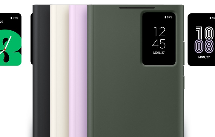 Samsung Smart View Wallet Case Funda Con Tapa Inteligente Lima para Galaxy  A54 5G