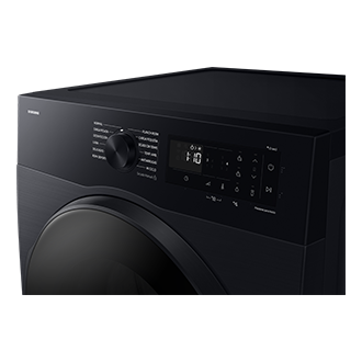 Laundry Dryer 11kg with Sensor Dry and Reversible Door, Black Panel-Control Black 