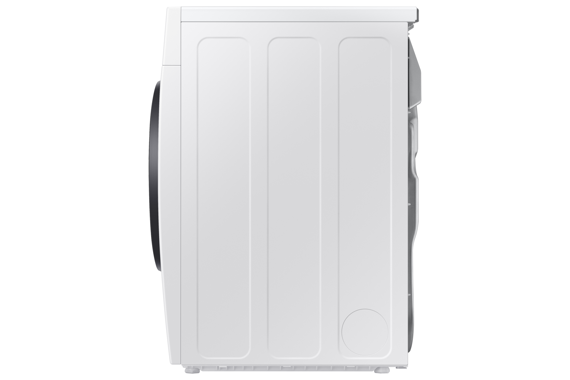 Laundry Dryer 11kg with Sensor Dry and Reversible Door, Black R-Side White 