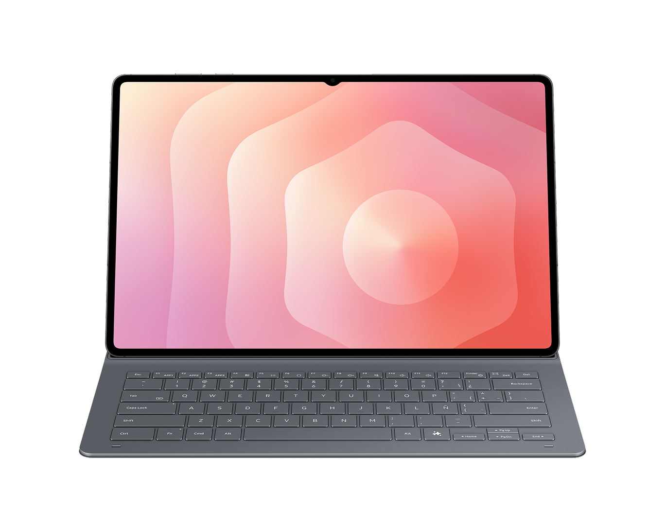 Galaxy Tab S11 Ultra Book Cover Keyboard Slim Standing2 Black 